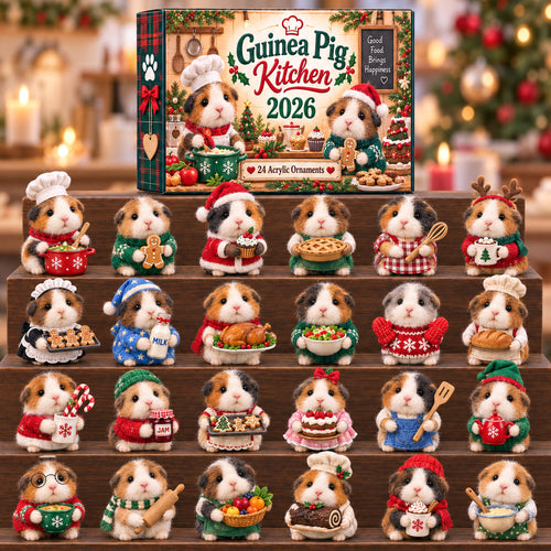 CHRISTMAS KICKOFF 40% OFF - Guinea Pig Kitchen Advent Calendar 2026