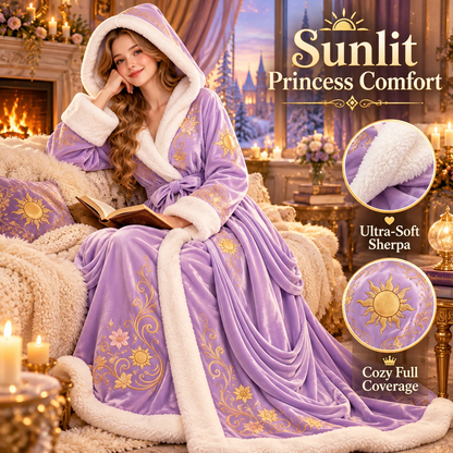 👑 Princess Heated Robe ✨ Wrap Yourself in Royal Warmth