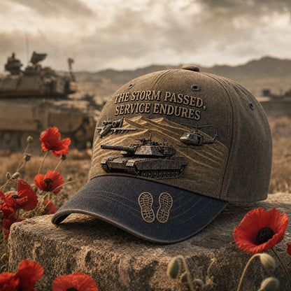 The Storm Passed, Service Endures – Desert Storm 1991 Tribute Hat