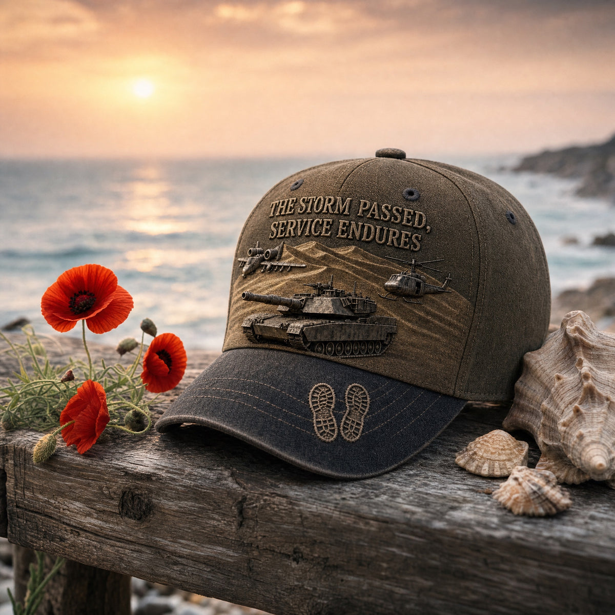 The Storm Passed, Service Endures – Desert Storm 1991 Tribute Hat