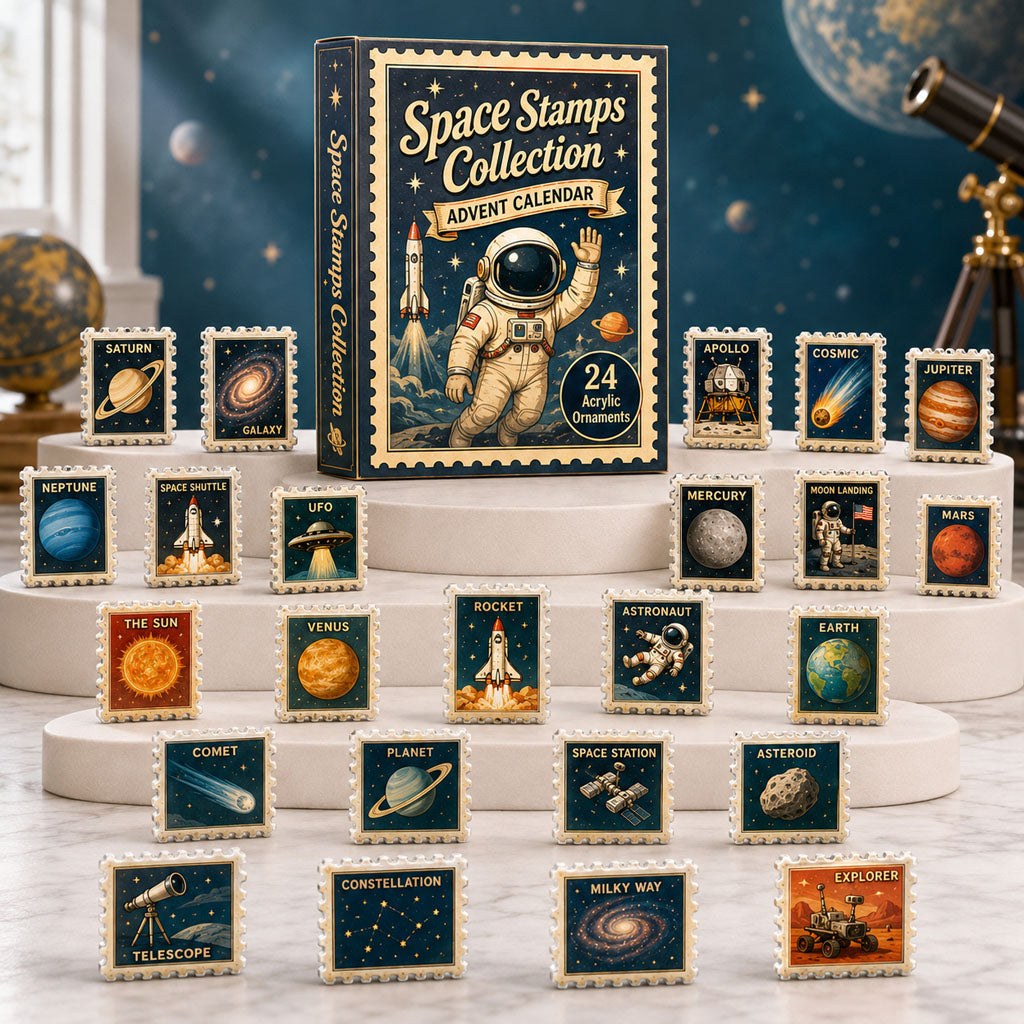 2026 Christmas 24-Day Stamp Collection Advent Calendar