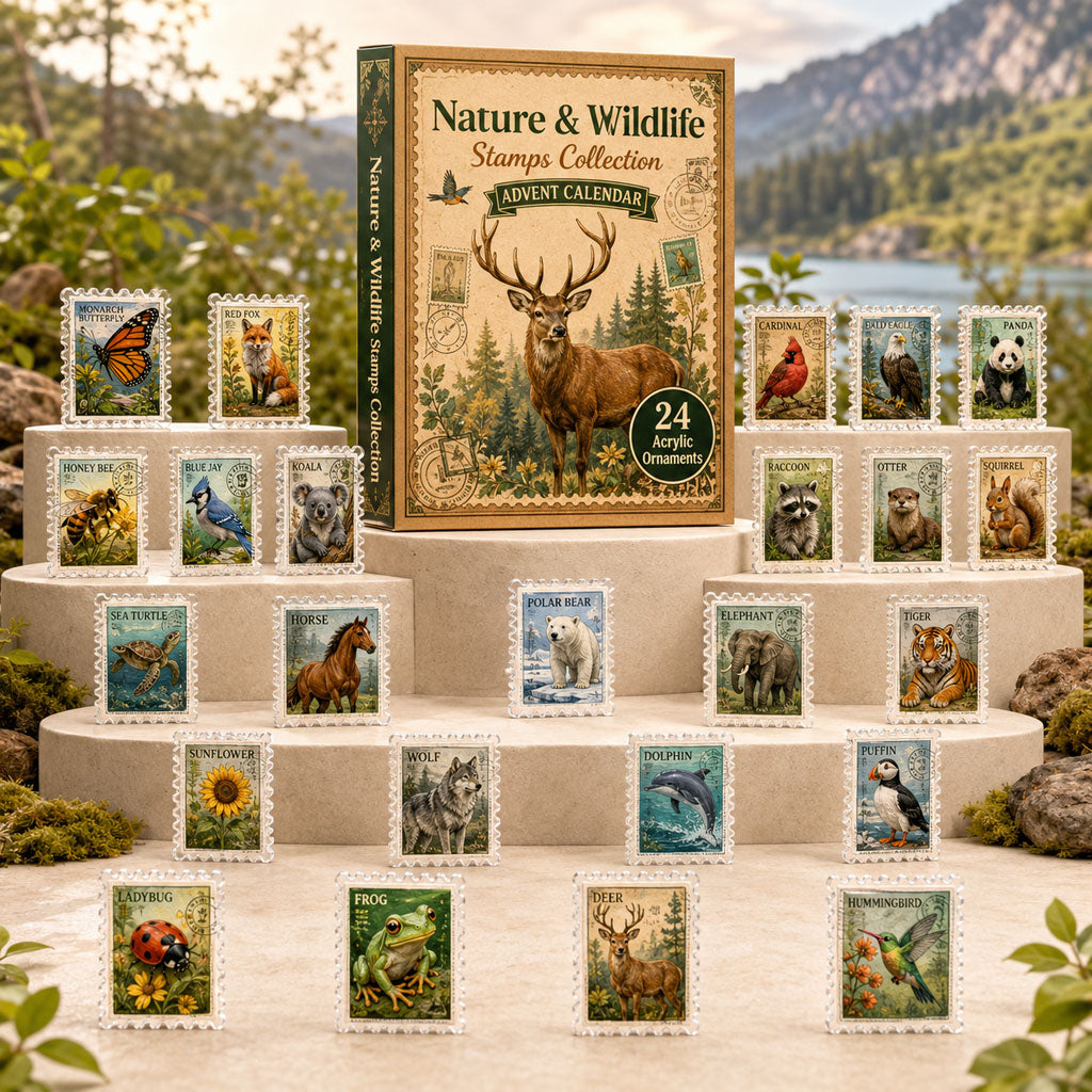 2026 Christmas 24-Day Stamp Collection Advent Calendar