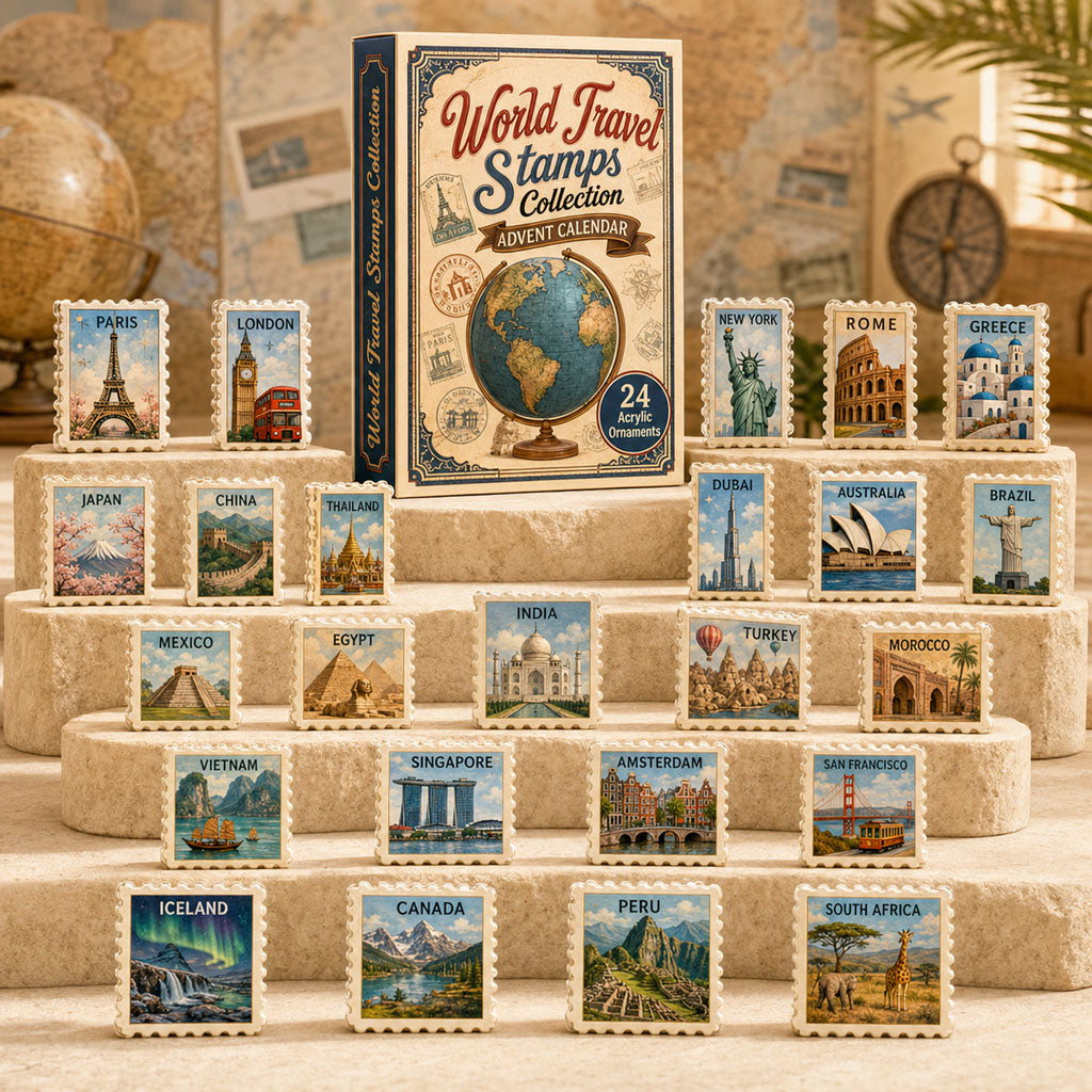 2026 Christmas 24-Day Stamp Collection Advent Calendar