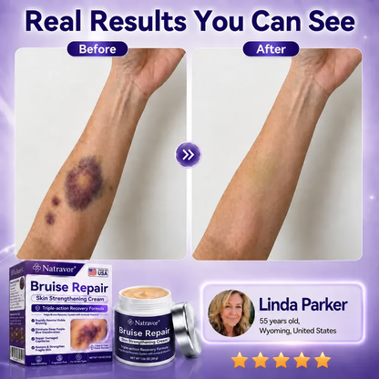 Natravor® cream to repair bruises and strengthen the skin.