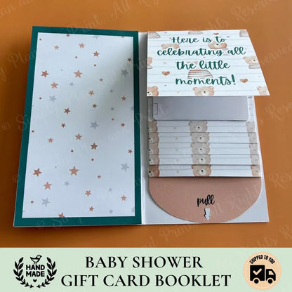 2026 New🎅🎁 Waterfall Christmas Gift Card Booklet 💳✨