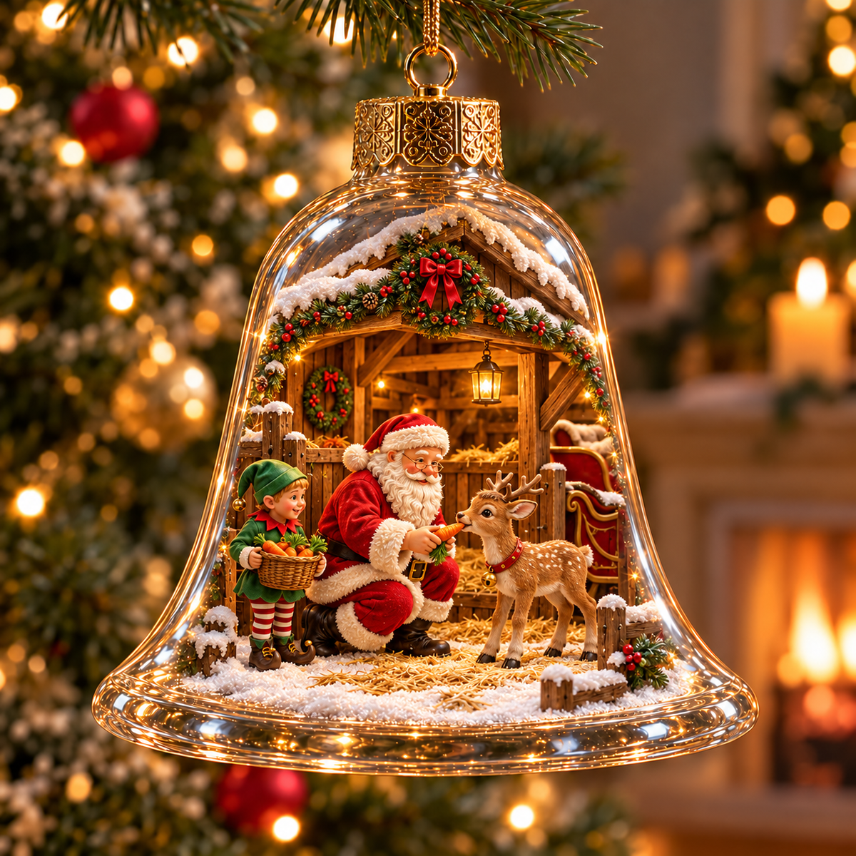 2026 Christmas Wonderland Bell Ornaments - image 17