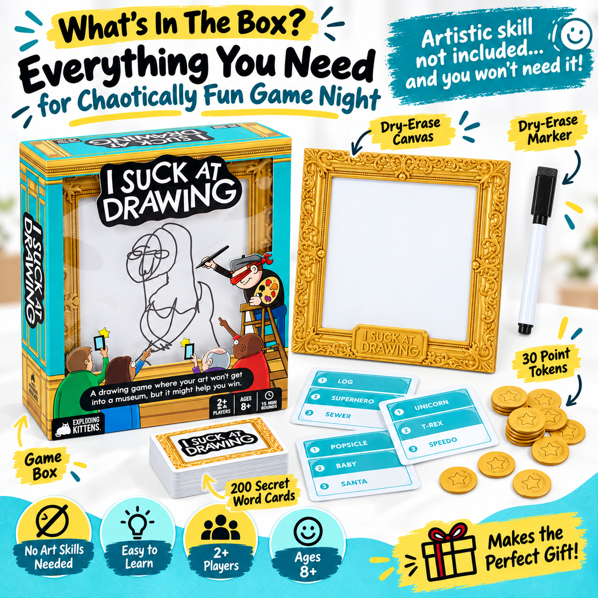 🎨 I Suck At Drawing🎁The Drawing Game Where Everyone Fails... And That's The Fun Part