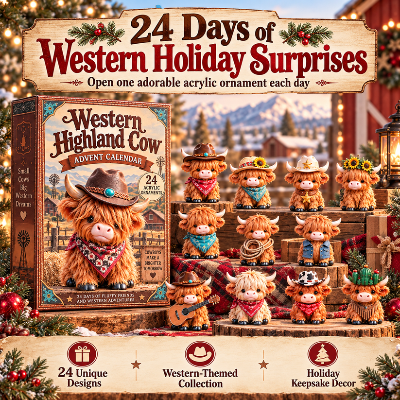 24 Unique Highland Cow Characters