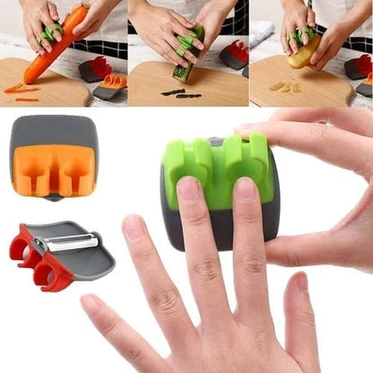 🍎2-piece set of handy vegetable peelers (palm-held model)