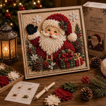 🎁🎅3D Christmas Fabric Stamping Set