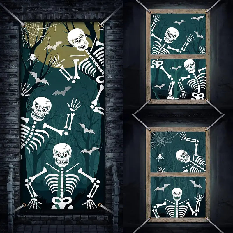 Decoración de Halloween para ventanas
