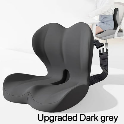 Non-Slip Memory Foam Chair Pad with Back Support