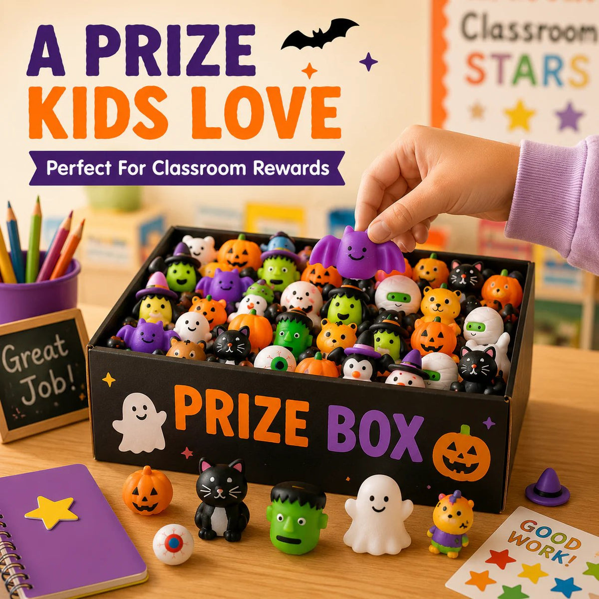 🔥Last Day 49% OFF - 🎃 30PCS Halloween Mochi Squishy Toys