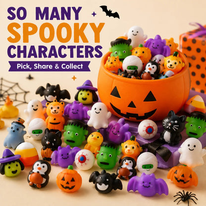 🔥Last Day 49% OFF - 🎃 30PCS Halloween Mochi Squishy Toys