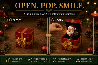 🎁 Caja de regalo sorpresa mágica de Navidad 🎄