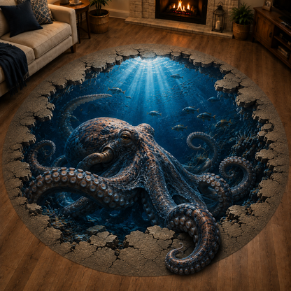 Ocean Portal Illusion Rug - 🌊A Realistic 3D Ocean World Beneath Your Feet