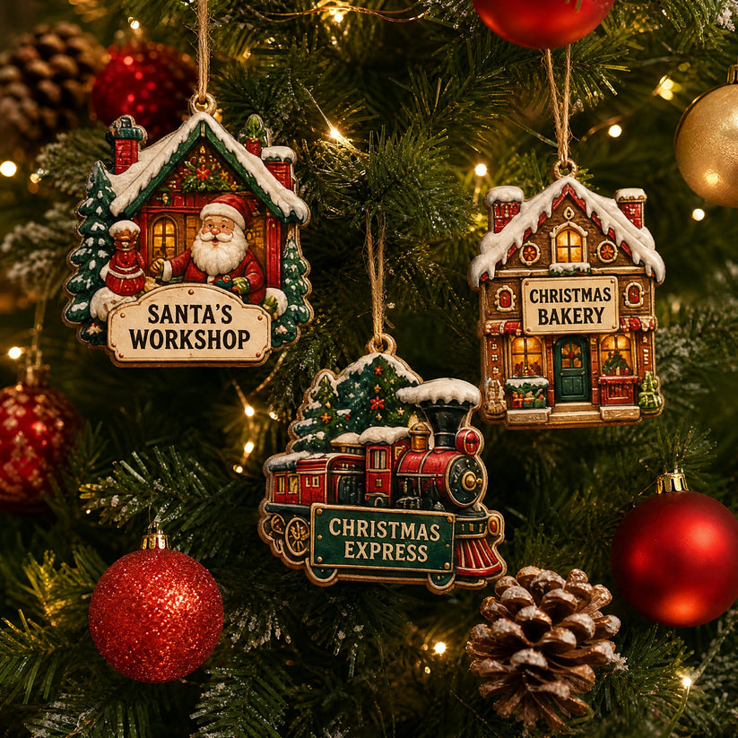 🎄12-Day Christmas Memories Ornament Set ✨A Story Behind Every Ornament
