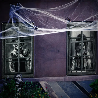 Decoración de Halloween para ventanas