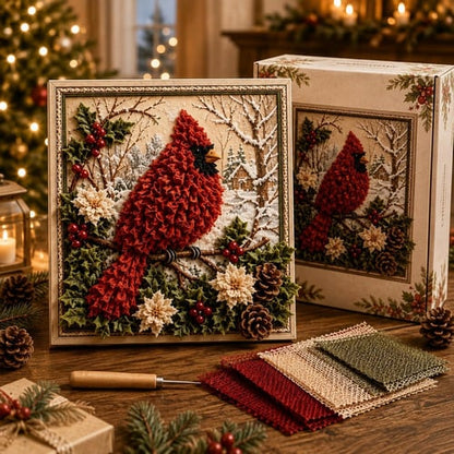 🎁🎅3D Christmas Fabric Stamping Set