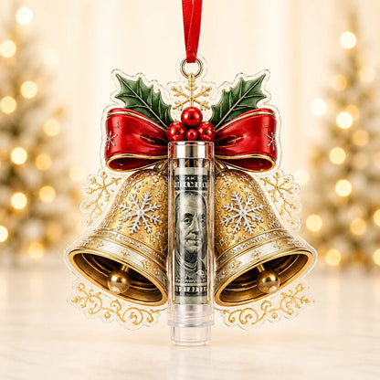 🎁💵 Christmas Cash Holder Ornament — Turn Cash Into a Christmas Surprise
