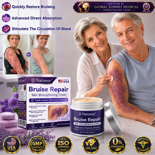 Natravor® cream to repair bruises and strengthen the skin.