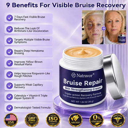 Natravor® cream to repair bruises and strengthen the skin.