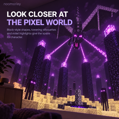 🔥Hot Sale🎮 Pixel Fantasy Scene Projector – Ambient Decor for Gaming Rooms