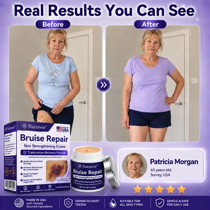 Natravor® cream to repair bruises and strengthen the skin.