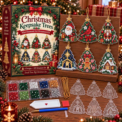 Christmas Keepsake Diamond Art Ornament Kit