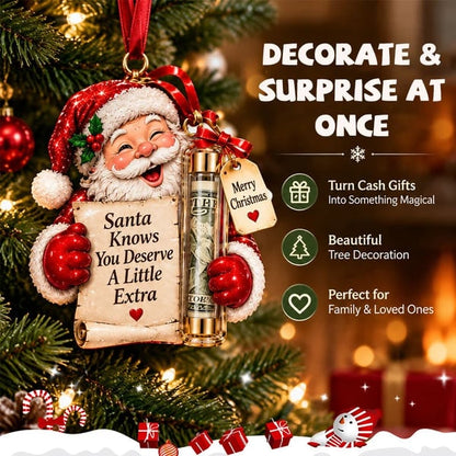 🎁 Surprise Red Envelope Christmas Tree Ornament | Turn Cash Gifts Into Magical Christmas Memories