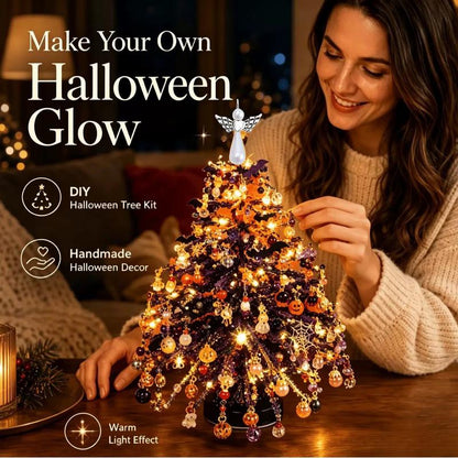 🎄✨ DIY Beaded Christmas Tree Kit – 🎅Create Your Own Sparkling Holiday Decoration