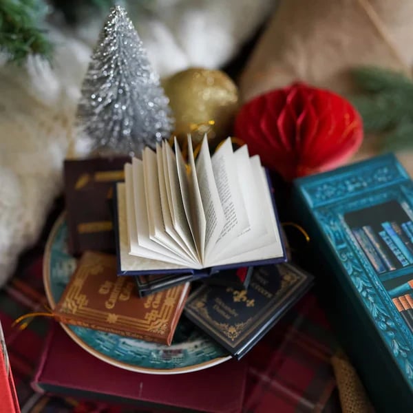 🎁Mini Book Ornament Advent