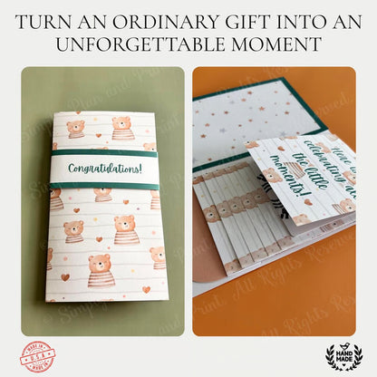 2026 New🎅🎁 Waterfall Christmas Gift Card Booklet 💳✨