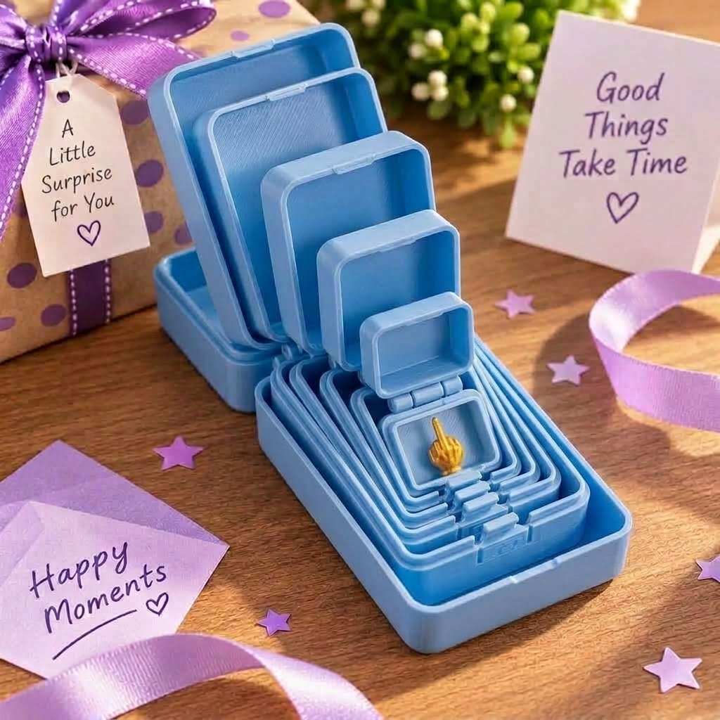 📢🔥This Week's Special Price $9.99 🎁 6-Layer Nesting Prank Gift Box