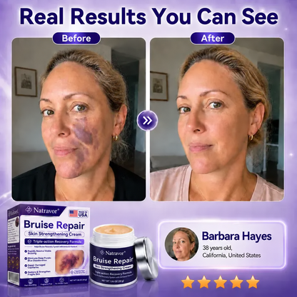 Natravor® cream to repair bruises and strengthen the skin.