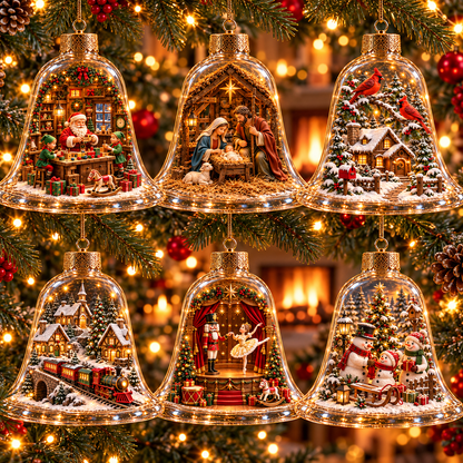 2026 Christmas Wonderland Bell Ornaments - image 10