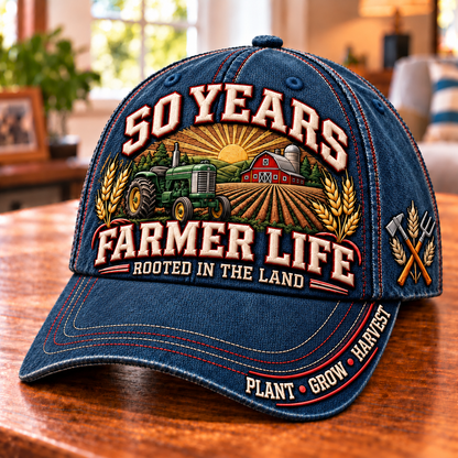 Once a Farmer, Always a Farmer – Rooted in the Land Heritage Cap