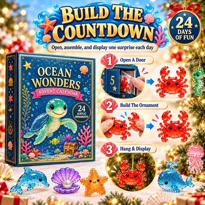 🎁CHRISTMAS KICKOFF 40% OFF - 🌊Turtle Sea Wonder Advent Calendar 2026
