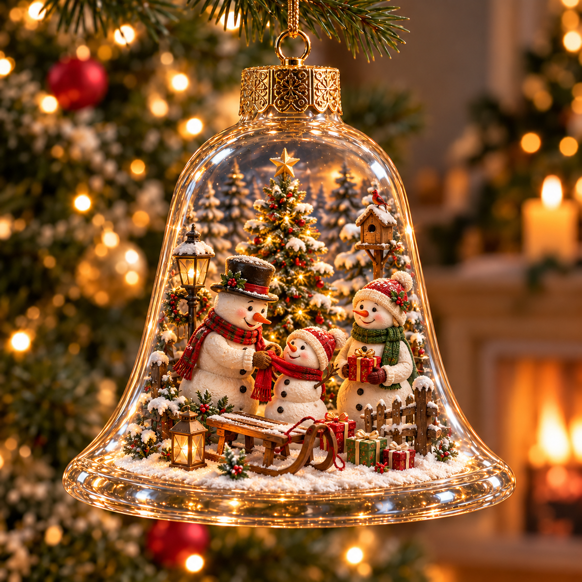 2026 Christmas Wonderland Bell Ornaments - image 20