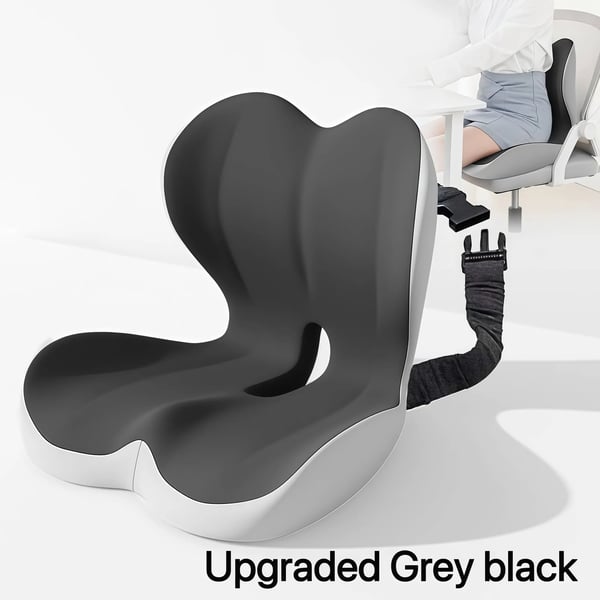 Non-Slip Memory Foam Chair Pad with Back Support