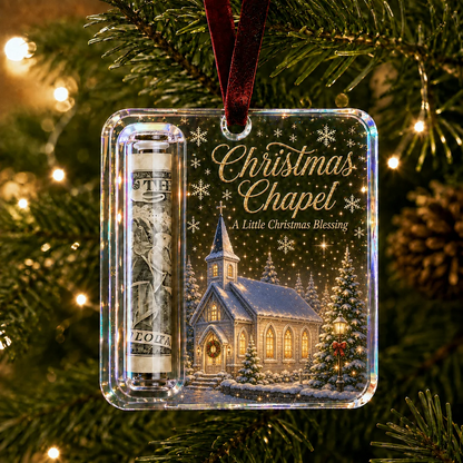 🔥ÚLTIMO DÍA 50% DE DESCUENTO - 🎄Adorno de regalo de efectivo navideño: ¡Haz que el efectivo se sienta como un verdadero regalo de Navidad!💵