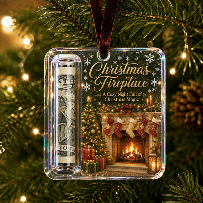🔥ÚLTIMO DÍA 50% DE DESCUENTO - 🎄Adorno de regalo de efectivo navideño: ¡Haz que el efectivo se sienta como un verdadero regalo de Navidad!💵