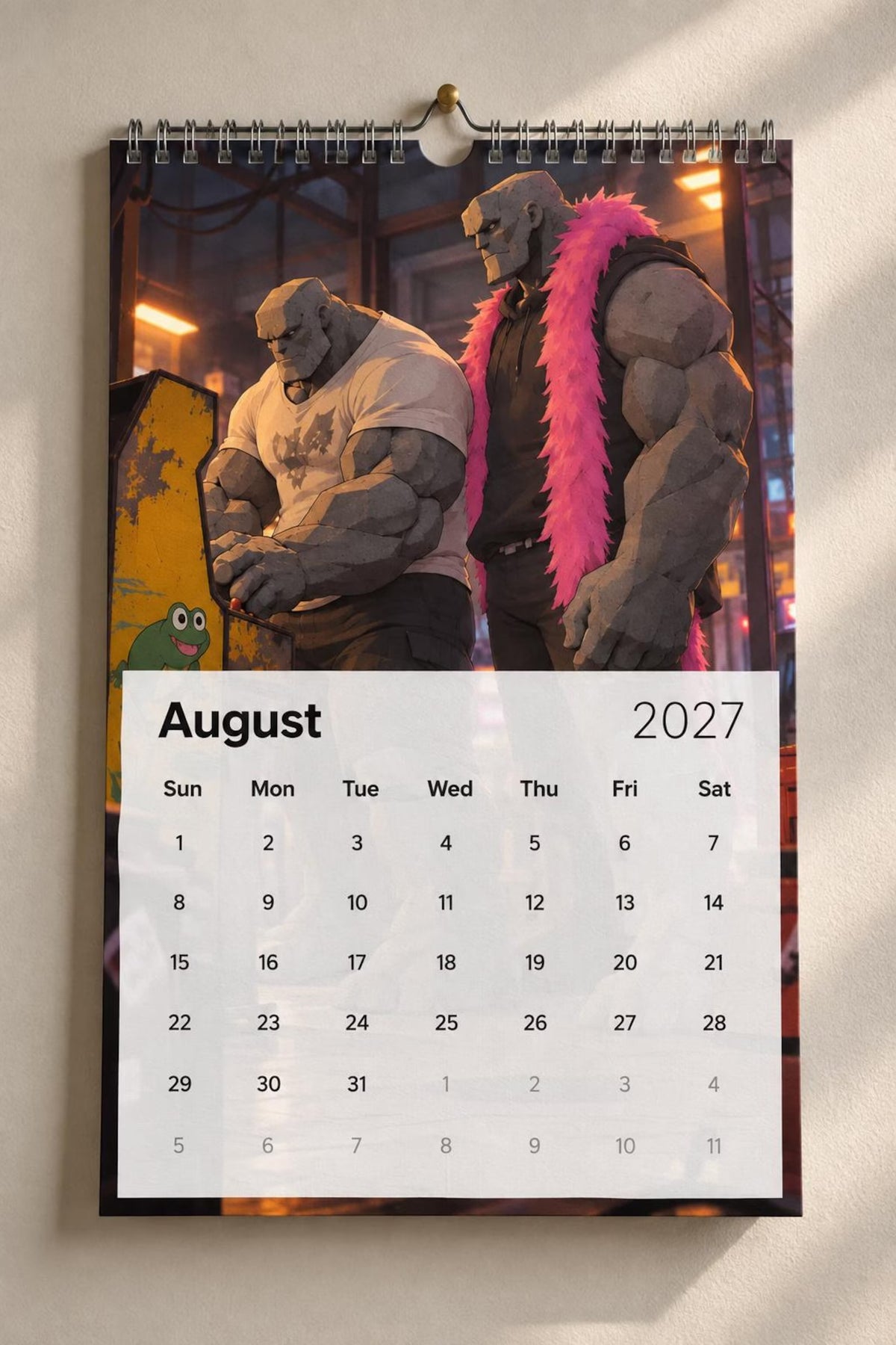 Carl 2027 Wall Calendar
