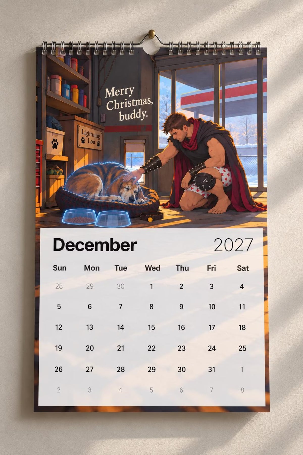 Carl 2027 Wall Calendar