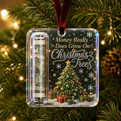🔥ÚLTIMO DÍA 50% DE DESCUENTO - 🎄Adorno de regalo de efectivo navideño: ¡Haz que el efectivo se sienta como un verdadero regalo de Navidad!💵