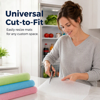 Waterproof Fridge Shelf Liners – Non-slip, easy-clean & food-safe – Keeps fridge shelves fresh & organized
