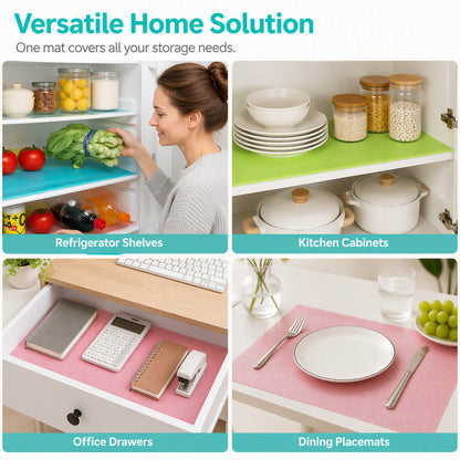 Waterproof Fridge Shelf Liners – Non-slip, easy-clean & food-safe – Keeps fridge shelves fresh & organized