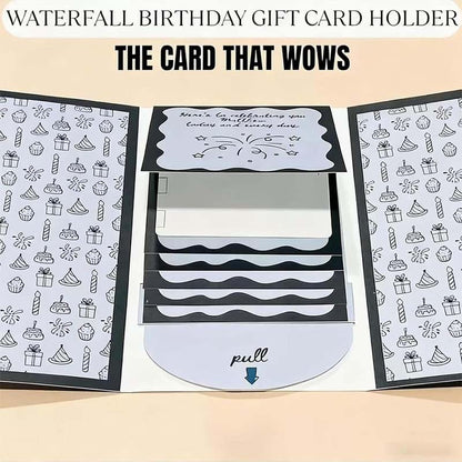 Creative Christmas Waterfall Gift Card Booklet